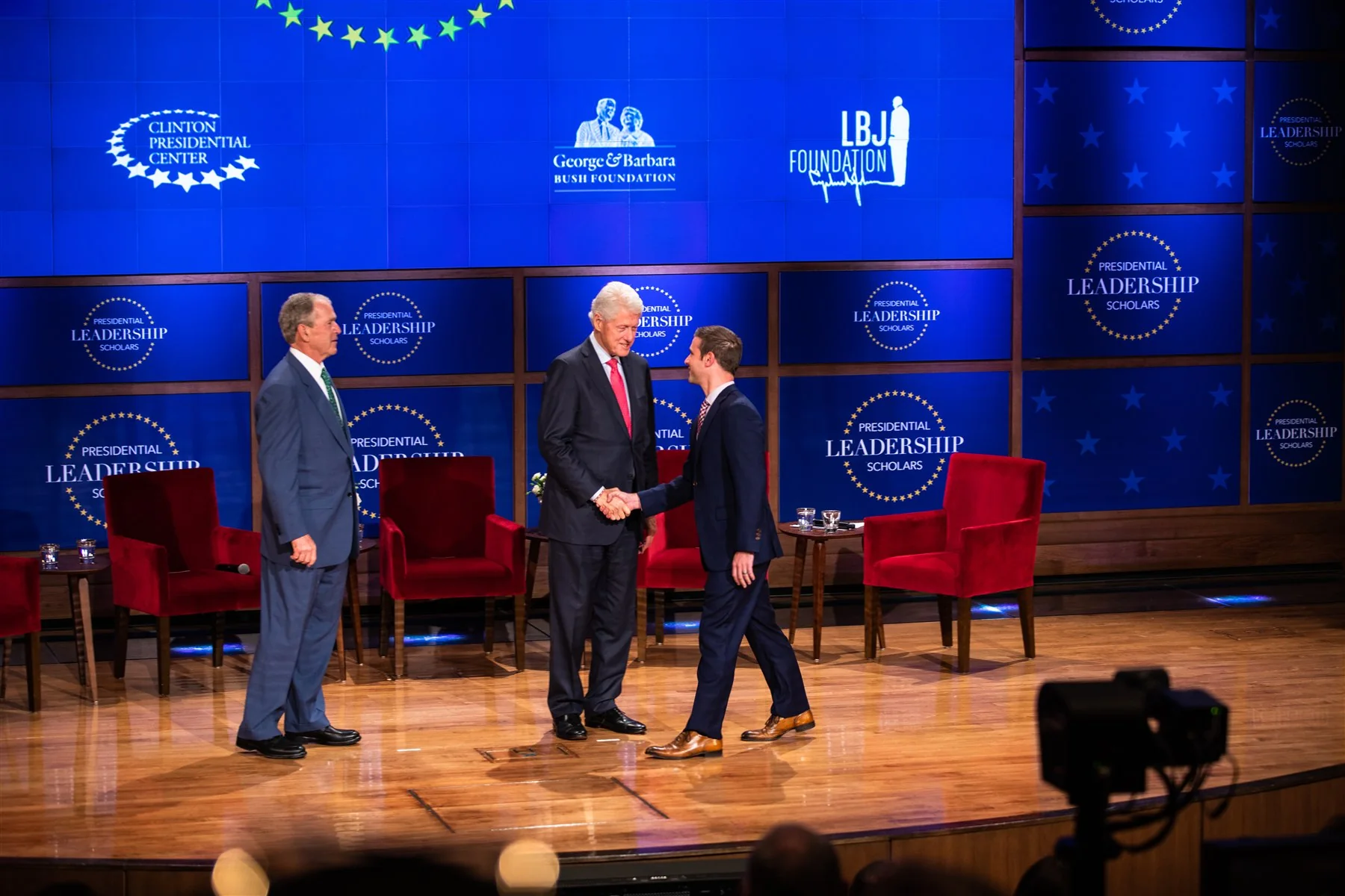 Jeff Stine at a Presidential Leadership Scholars event