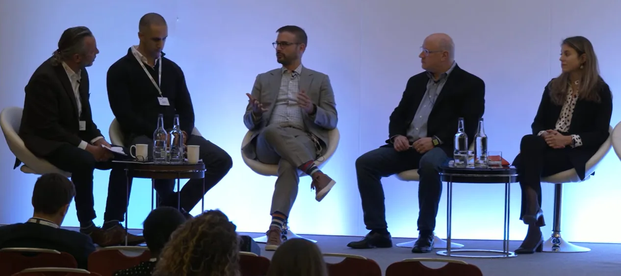 Jeff Stine speaking during a panel discussion